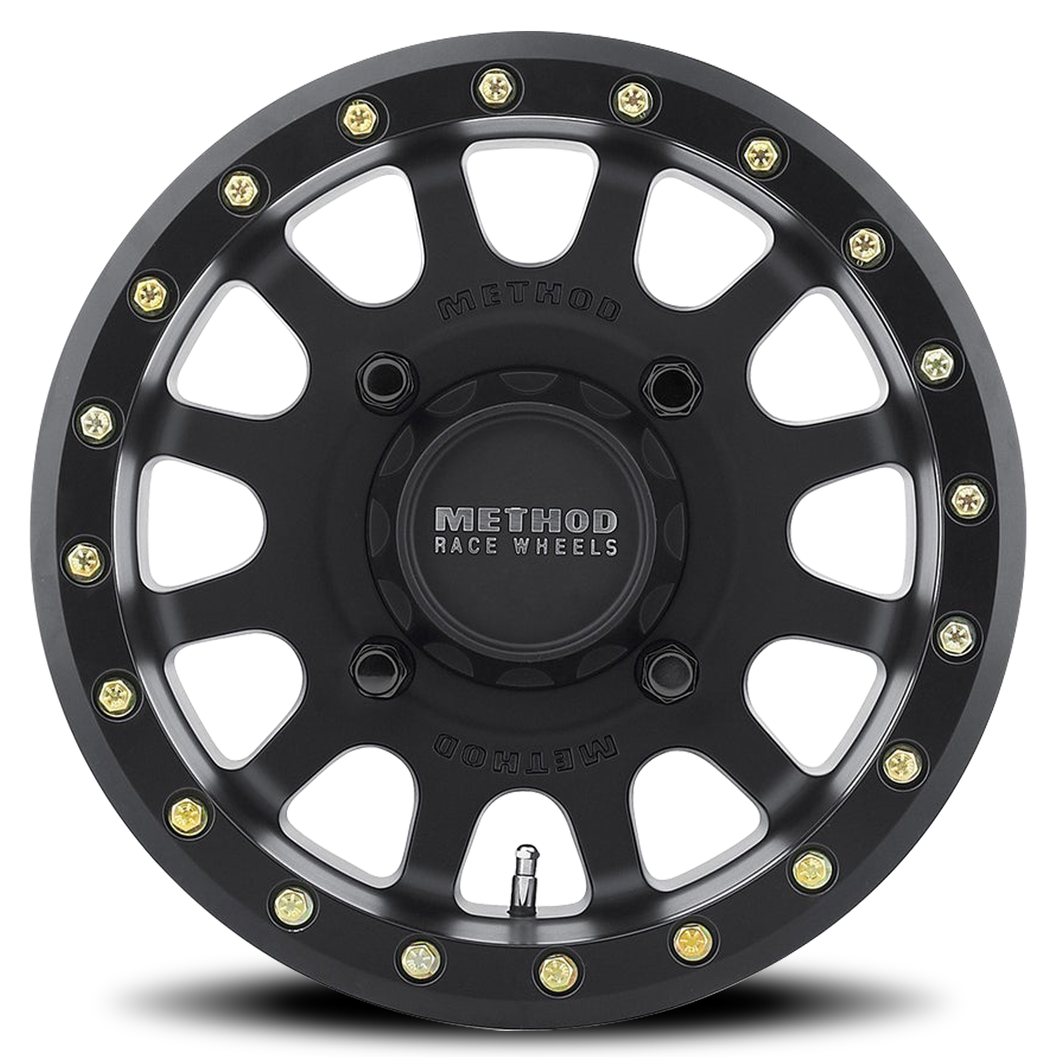 Aluminum Wheels 15x7 MR401 Beadlock UTV Matte Black MB Method