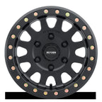 MR401 UTV Beadlock, 15x7, 5+2/+38mm Offset, 6x5.5, 81.8mm Centerbore, Matte Black, w/ BH-H24100, Method Race Wheels