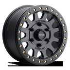 MR401 UTV Beadlock, 15x7, 5+2/+38mm Offset, 6x5.5, 81.8mm Centerbore, Matte Black, w/ BH-H24100, Method Race Wheels