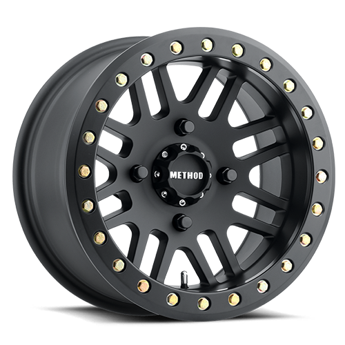 Aluminum Wheels 15x10 MR406 Beadlock UTV Matte Black MB Method