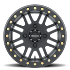 Aluminum Wheels 15x10 MR406 Beadlock UTV Matte Black MB Method