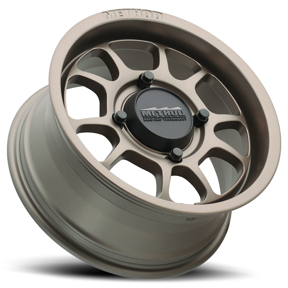 Aluminum Wheels 15x7 MR409 Bead Grip UTV Steel Grey GY Method