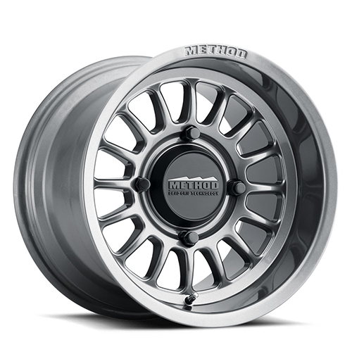 Aluminum Wheels 15x7 MR411 Bead Grip UTV Gloss Titanium SL Method