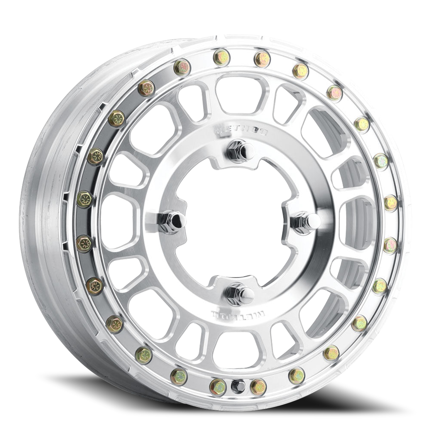 Aluminum Wheels 15x5 MR412 Beadlock UTV Raw Machined Method