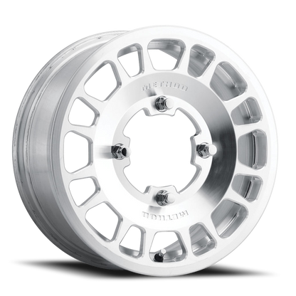 Aluminum Wheels 15x6 MR412 Beadlock UTV Bolt Pattern 5 On 114.3 Offset 51 Lip Size 0 Machined Raw Machined Method