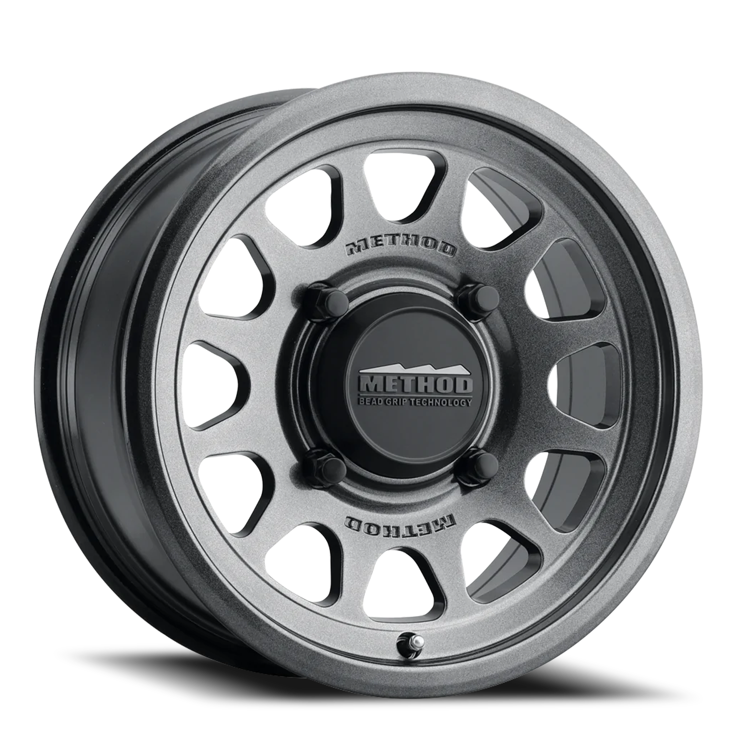 Aluminum Wheels 14x7 MR414 Bead Grip UTV Graphite GY Method