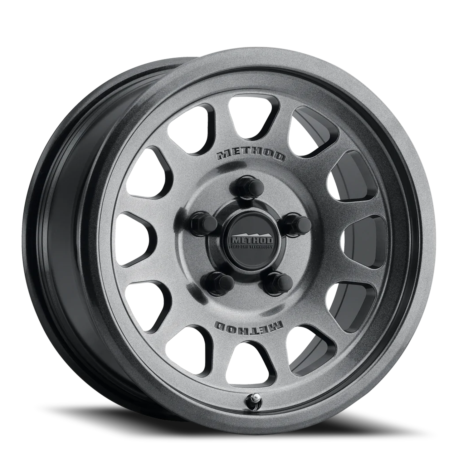 Aluminum Wheels 15x10 MR414 Bead Grip UTV Graphite GY Method