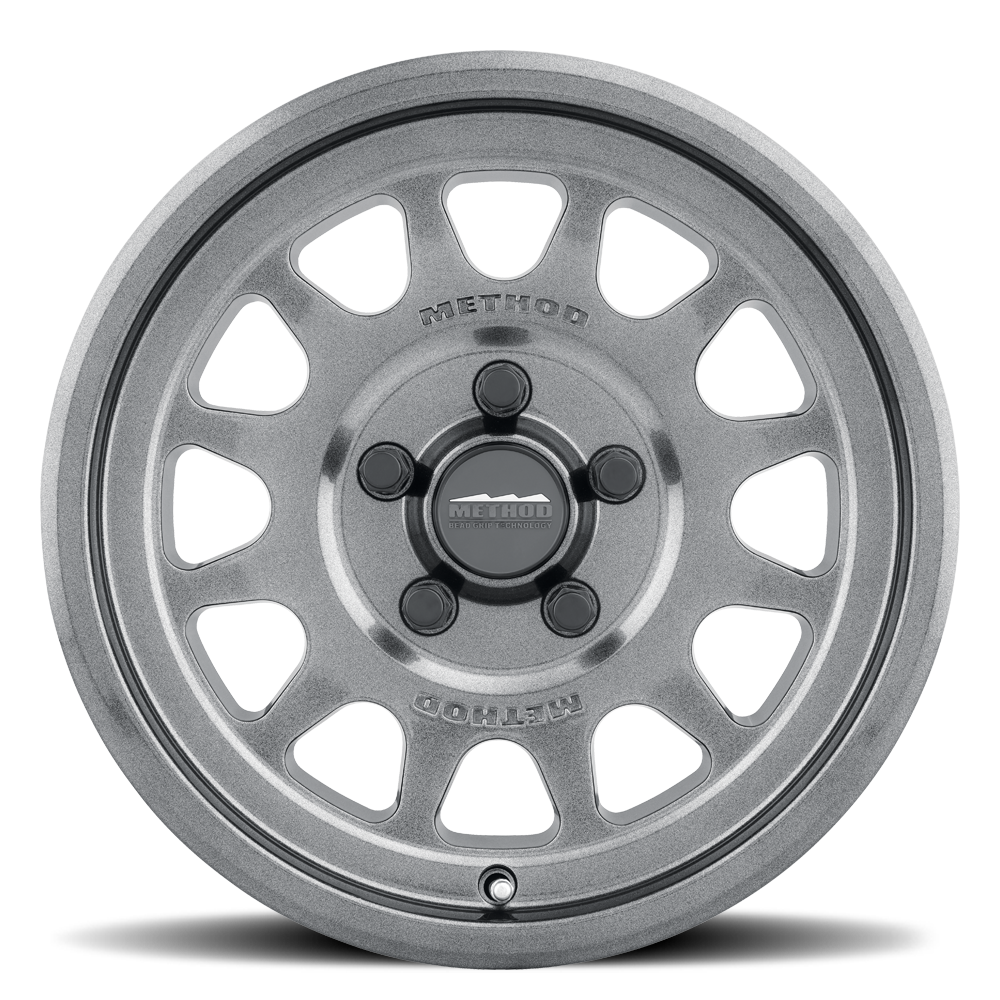 Aluminum Wheels 15x10 MR414 Bead Grip UTV Graphite GY Method