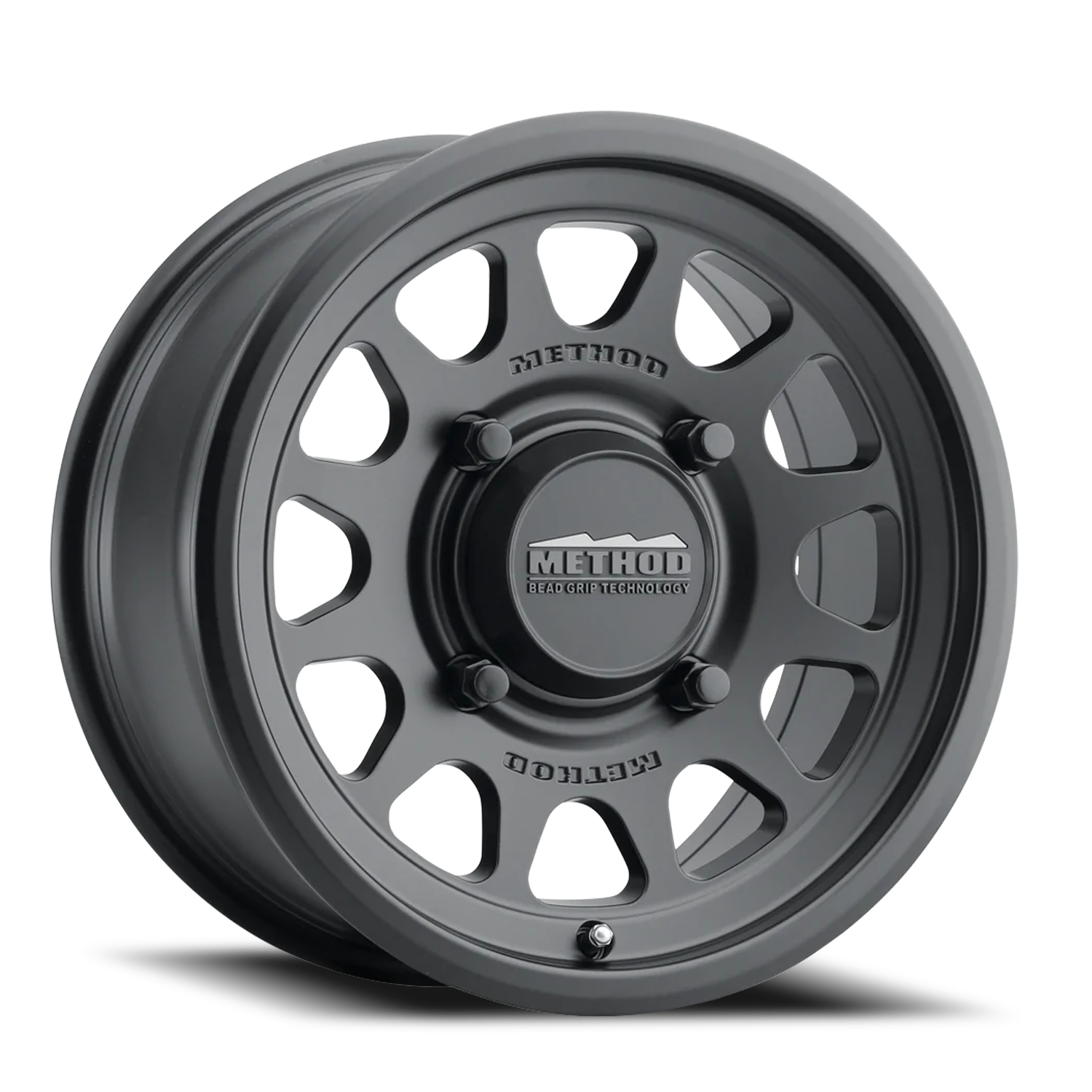 Aluminum Wheels 15x10 MR414 Bead Grip UTV Matte Black MB Method