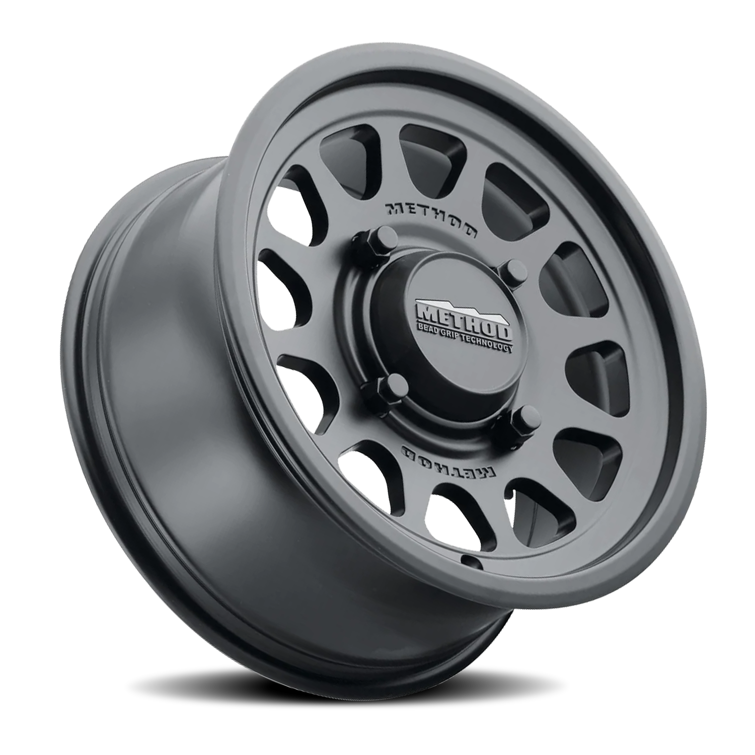 Aluminum Wheels 15x10 MR414 Bead Grip UTV Matte Black MB Method