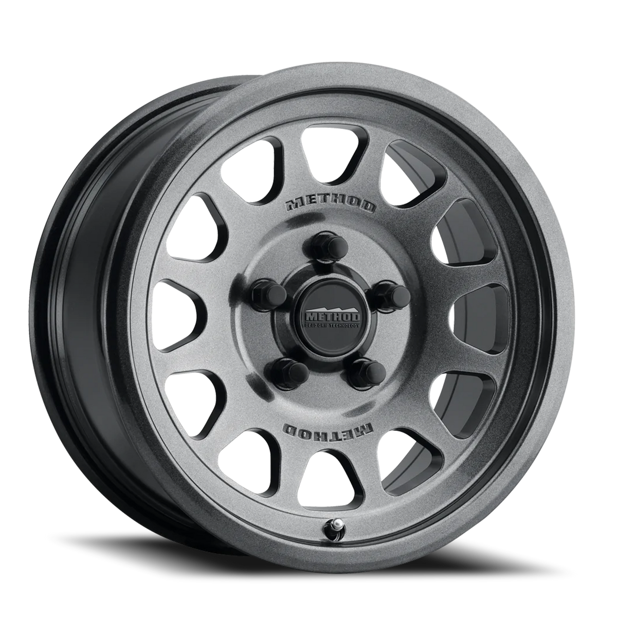 Aluminum Wheels 15x7 MR414 Bead Grip UTV Graphite GY Method