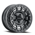 Aluminum Wheels 15x10 MR415 Beadlock UTV Matte Black MB Gloss Black Ring Method