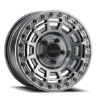 Aluminum Wheels 15x10 MR415 Beadlock UTV Graphite GY Gloss Graphite Ring Method