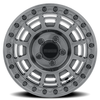 Aluminum Wheels 15x10 MR415 Beadlock UTV Graphite GY Gloss Graphite Ring Method