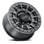 Aluminum Wheels 15x10 MR415 Beadlock UTV Matte Black MB Gloss Black Ring Method