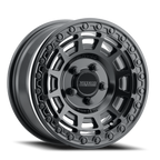 Aluminum Wheels 15x7 MR415 Beadlock UTV Matte Black MB Gloss Black Ring Method