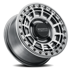 Aluminum Wheels 15x7 MR415 Beadlock UTV Graphite GY Gloss Graphite Ring Method