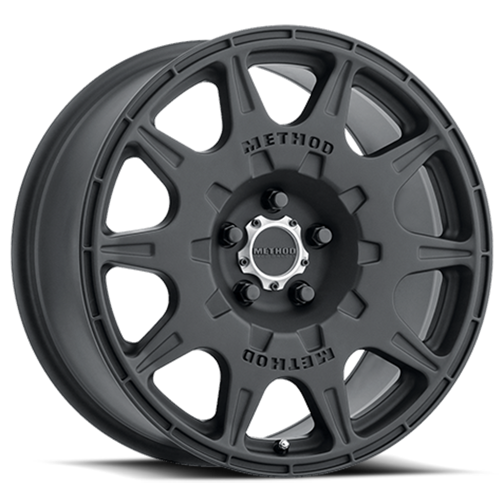 Aluminum Wheels 17x8 Rally MR502 Matte Black MB Method