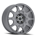 Aluminum Wheels 17x8 Rally MR502 Titanium GY Method