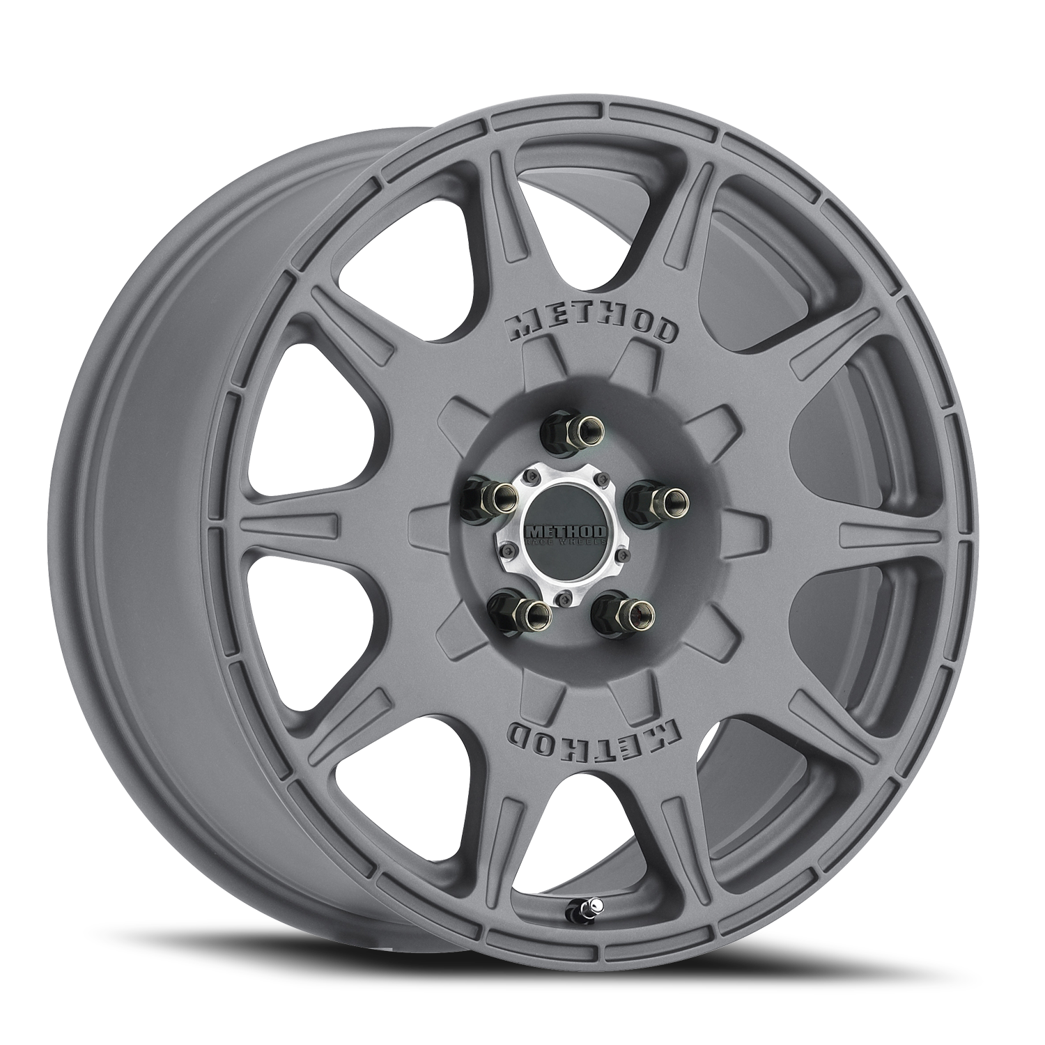 Aluminum Wheels 17x8 Rally MR502 Titanium GY Method
