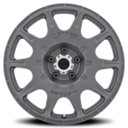 Aluminum Wheels 17x8 Rally MR502 Titanium GY Method
