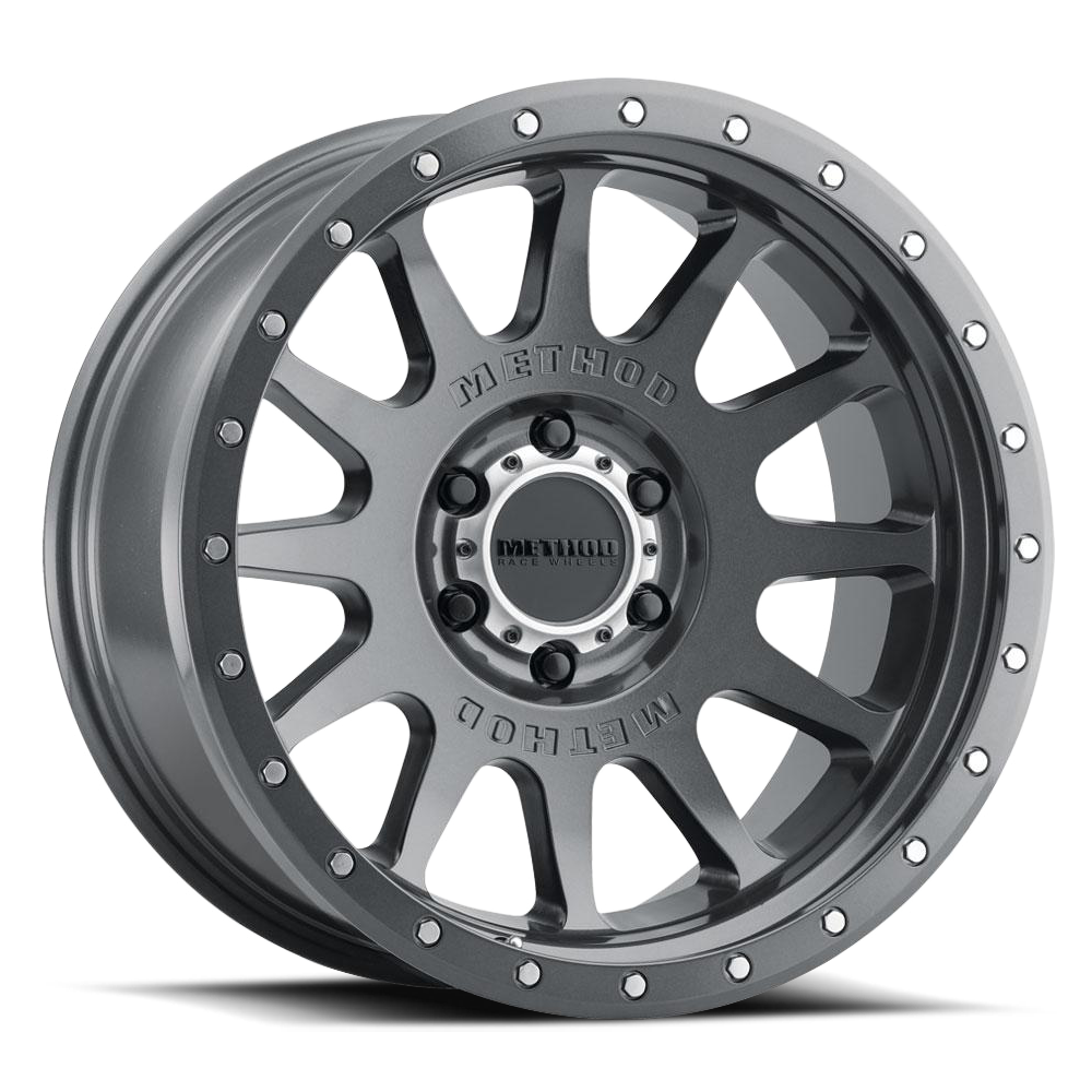 Aluminum Wheels 20x10 NV MR605 Gloss Titanium GY Method