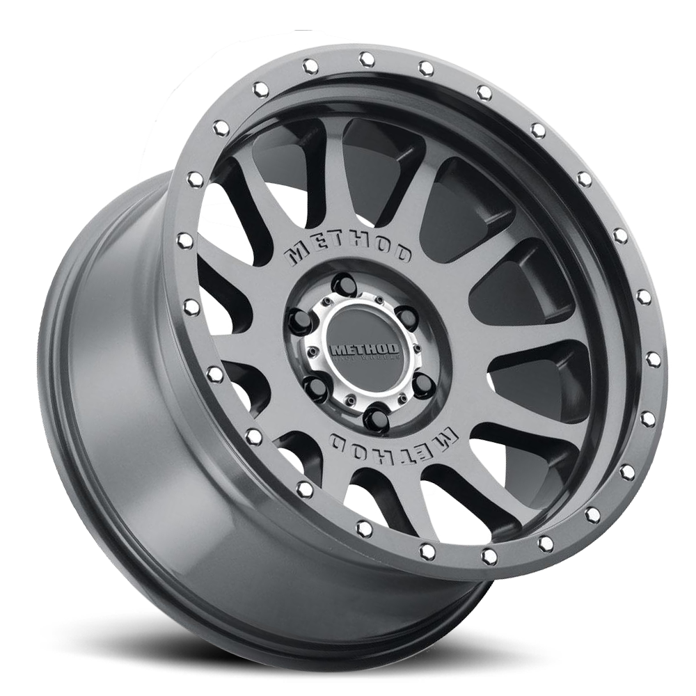 Aluminum Wheels 20x10 NV MR605 Gloss Titanium GY Method