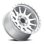 Aluminum Wheels 20x10 NV MR605 Machined Silver SL Clear Coat Method
