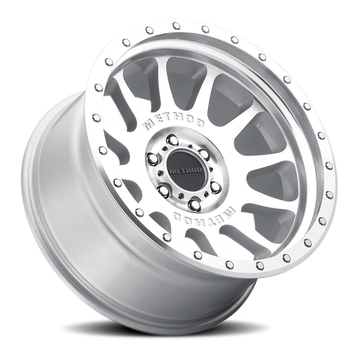 Aluminum Wheels 20x10 NV MR605 Machined Silver SL Clear Coat Method