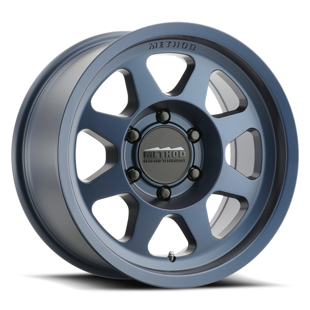 Aluminum Wheels 17x9 Bead Grip MR701 Bahia Blue BL Method