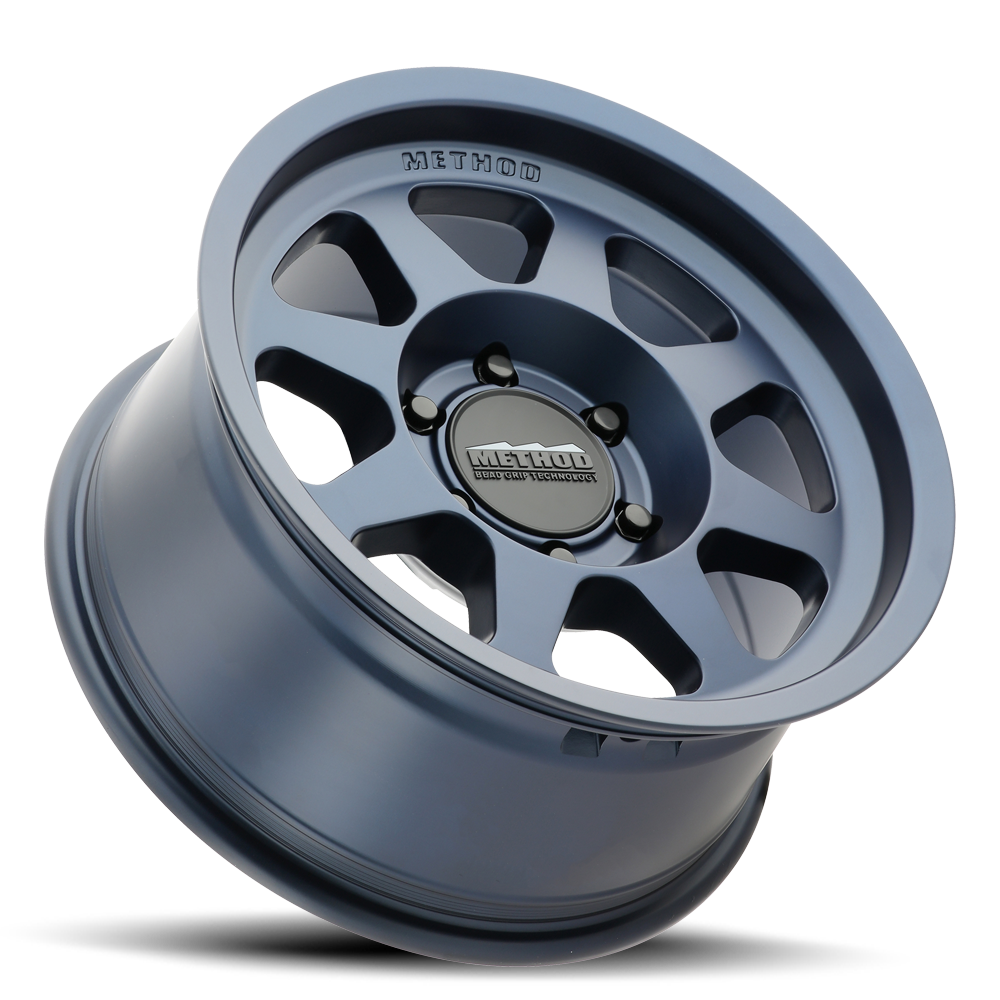 Aluminum Wheels 17x9 Bead Grip MR701 Bahia Blue BL Method
