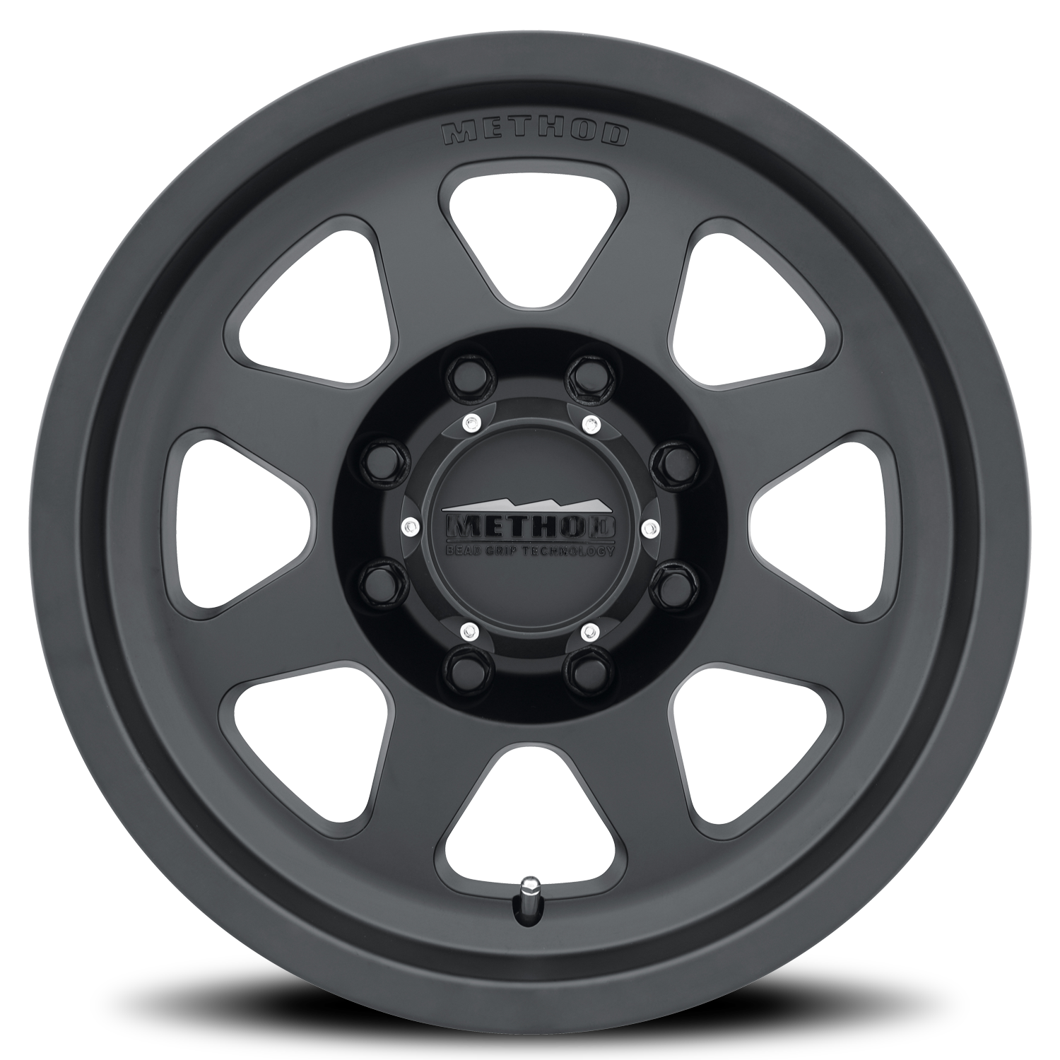 Aluminum Wheels 17x9 Bead Grip MR701 Matte Black MB Method