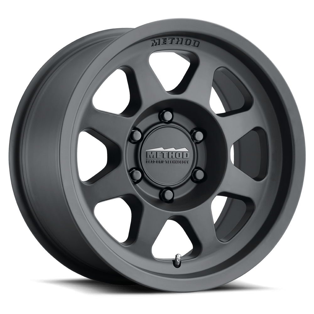 Aluminum Wheels 18x9 Bead Grip MR701 Matte Black MB Method