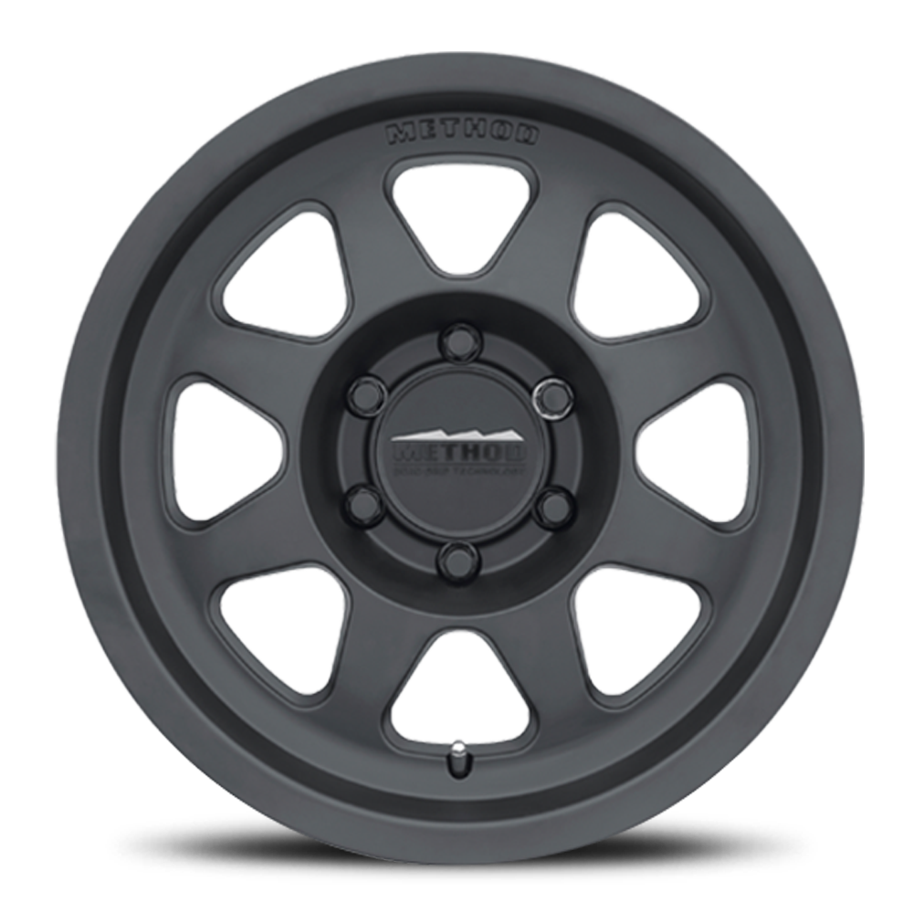 Aluminum Wheels 18x9 Bead Grip MR701 Matte Black MB Method