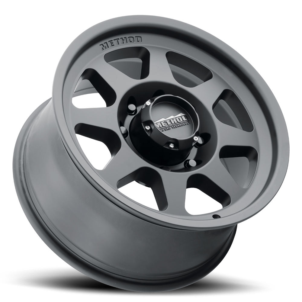 Aluminum Wheels 18x9 HD Bead Grip MR701 Matte Black MB Method