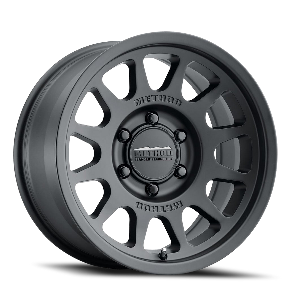 Aluminum Wheels 17x7.5 Bead Grip MR703 Matte Black MB Method