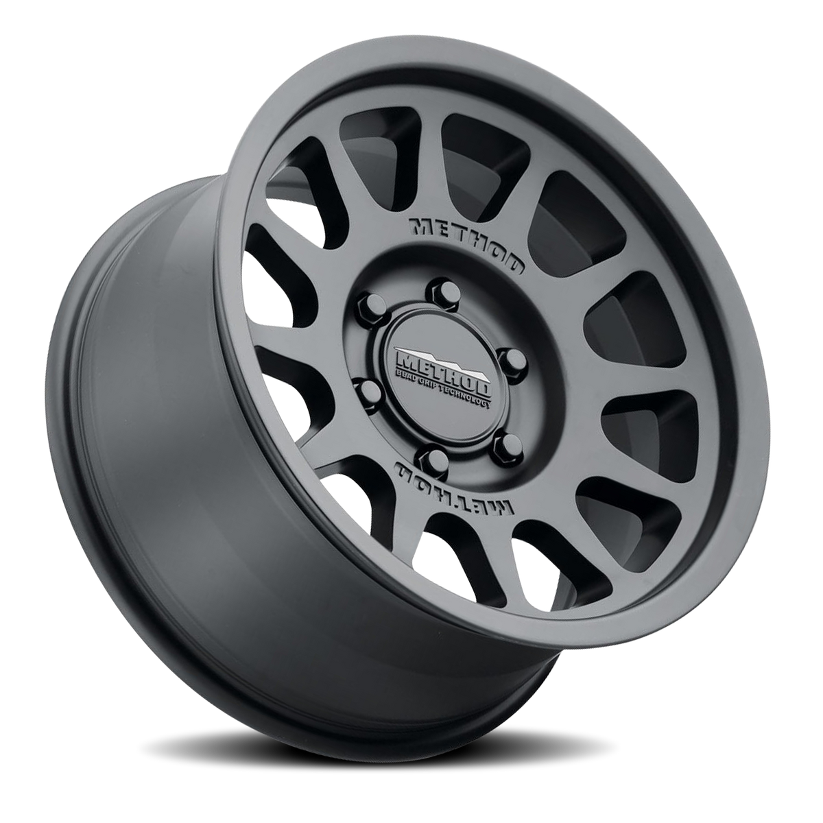 Aluminum Wheels 17x7.5 Bead Grip MR703 Matte Black MB Method