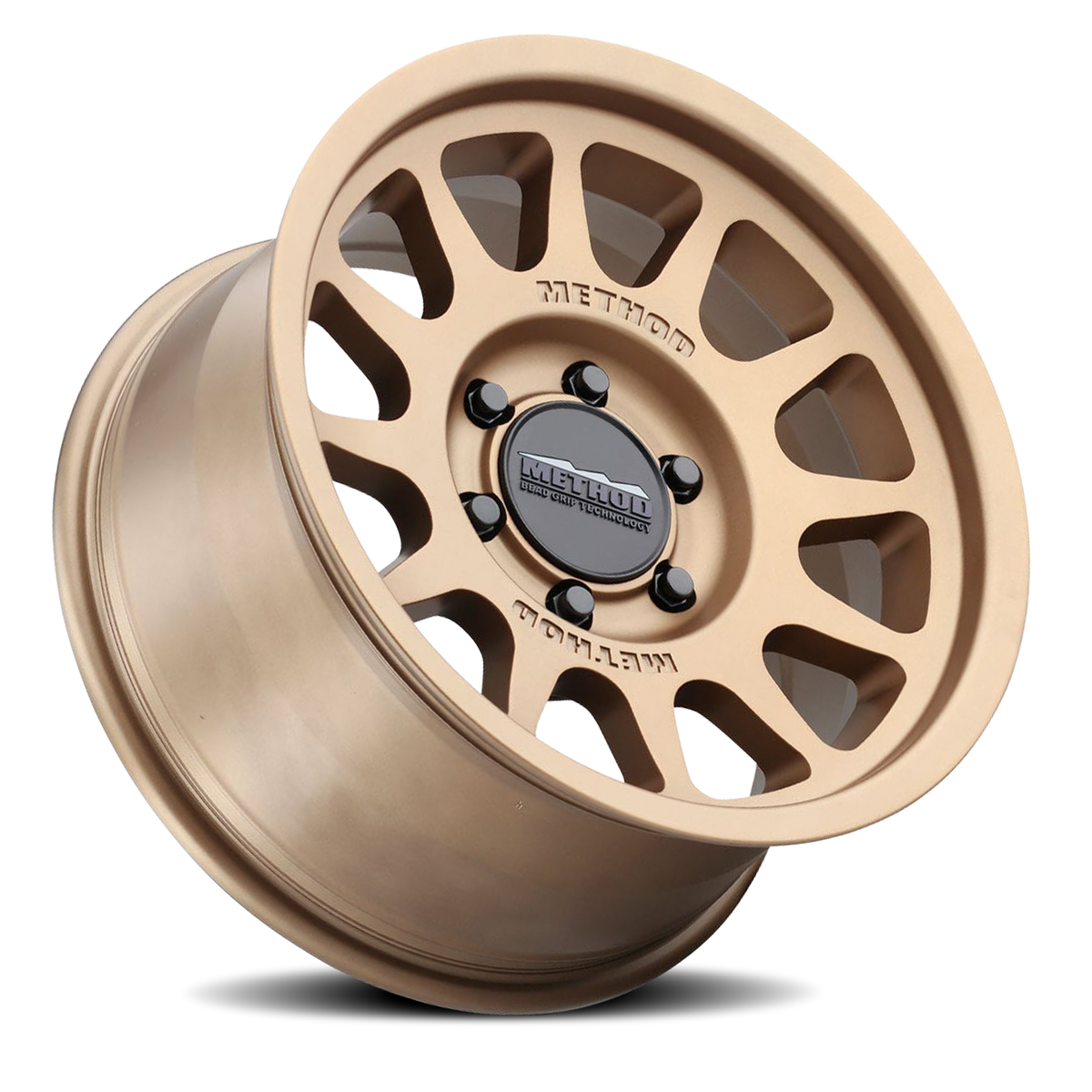 Aluminum Wheels 17x7.5 Bead Grip MR703 Method Bronze BRZ Method
