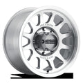 MR703 Bead Grip, 17x8.5, 0mm Offset, 8x6.5, 130.81mm Centerbore, Machined Clear Coat, Method Race Wheels