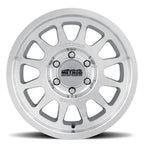 MR703 Bead Grip, 17x9, -12mm Offset Machined Clear Coat, Method Race Wheels