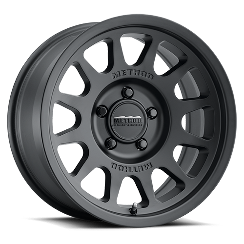 Aluminum Wheels 17x9 Bead Grip MR703 Matte Black MB Method