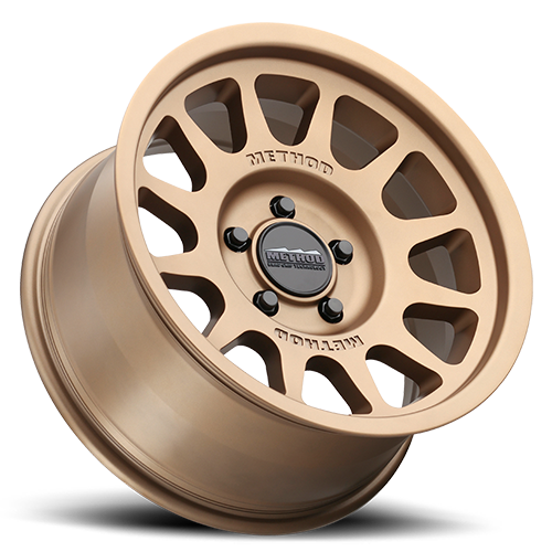 Aluminum Wheels 17x9 Bead Grip MR703 Method Bronze BRZ Method