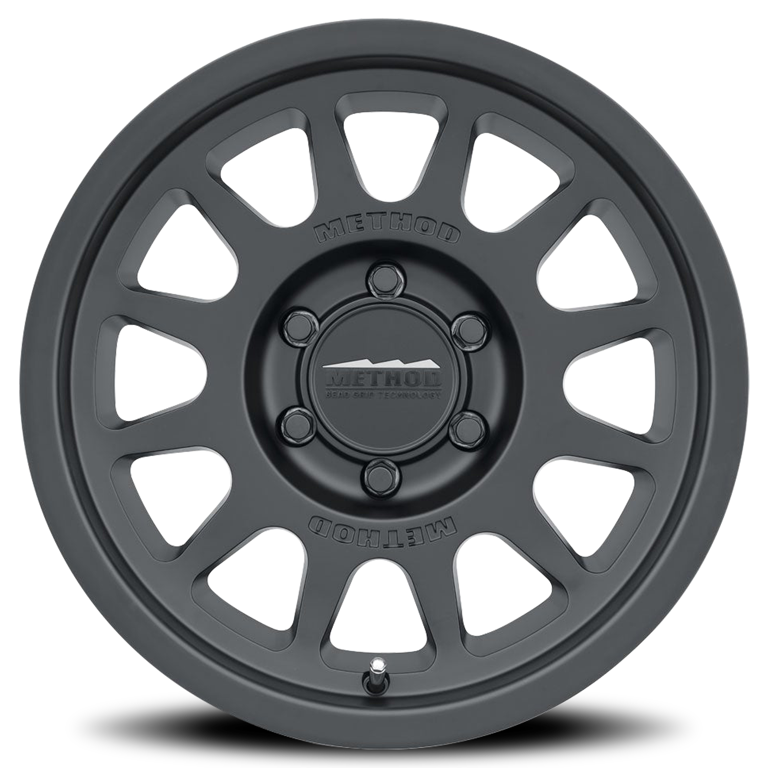 Aluminum Wheels 17x9 Bead Grip MR703 Matte Black MB Method