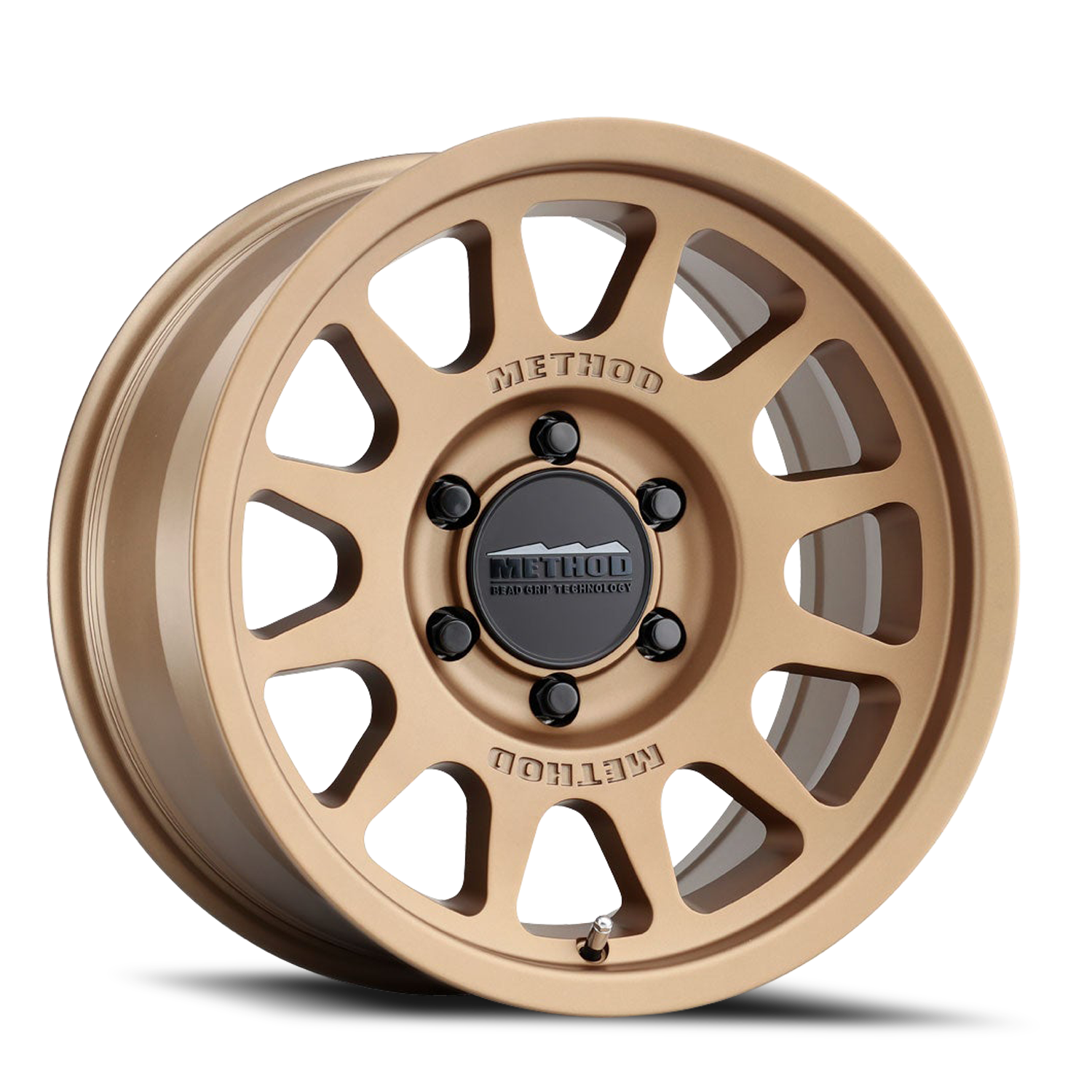 Aluminum Wheels 17x9 Bead Grip MR703 Method Bronze BRZ Method