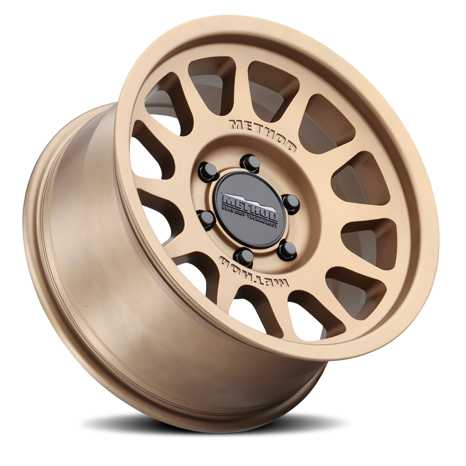 Aluminum Wheels 17x9 Bead Grip MR703 Method Bronze BRZ Method