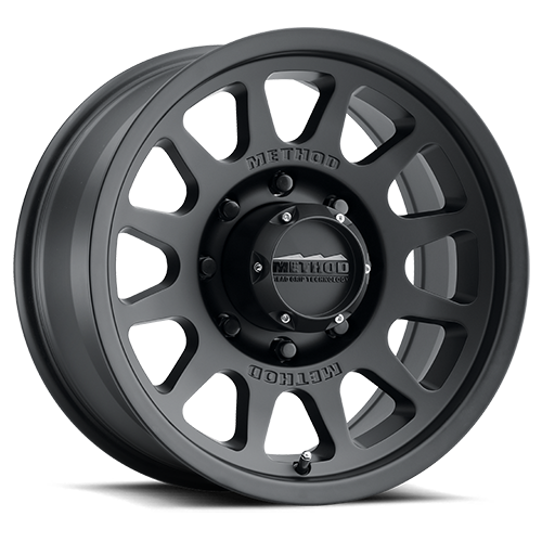 Aluminum Wheels 17x9 Bead Grip MR703 Matte Black MB Method
