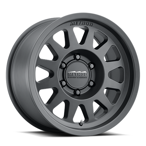 Aluminum Wheels 17x8.5 Bead Grip MR704 Matte Black MB Method