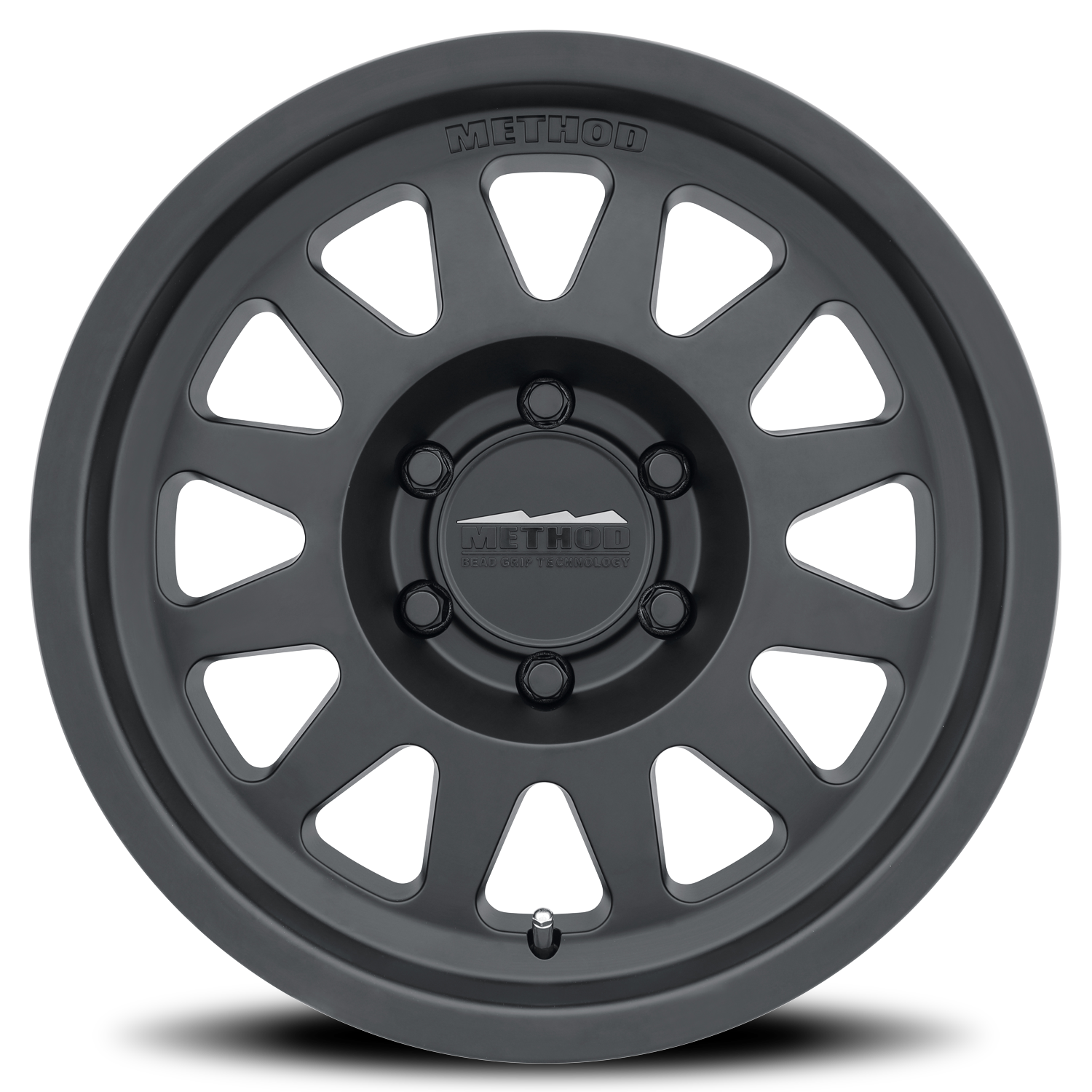 Aluminum Wheels 17x8.5 Bead Grip MR704 Matte Black MB Method