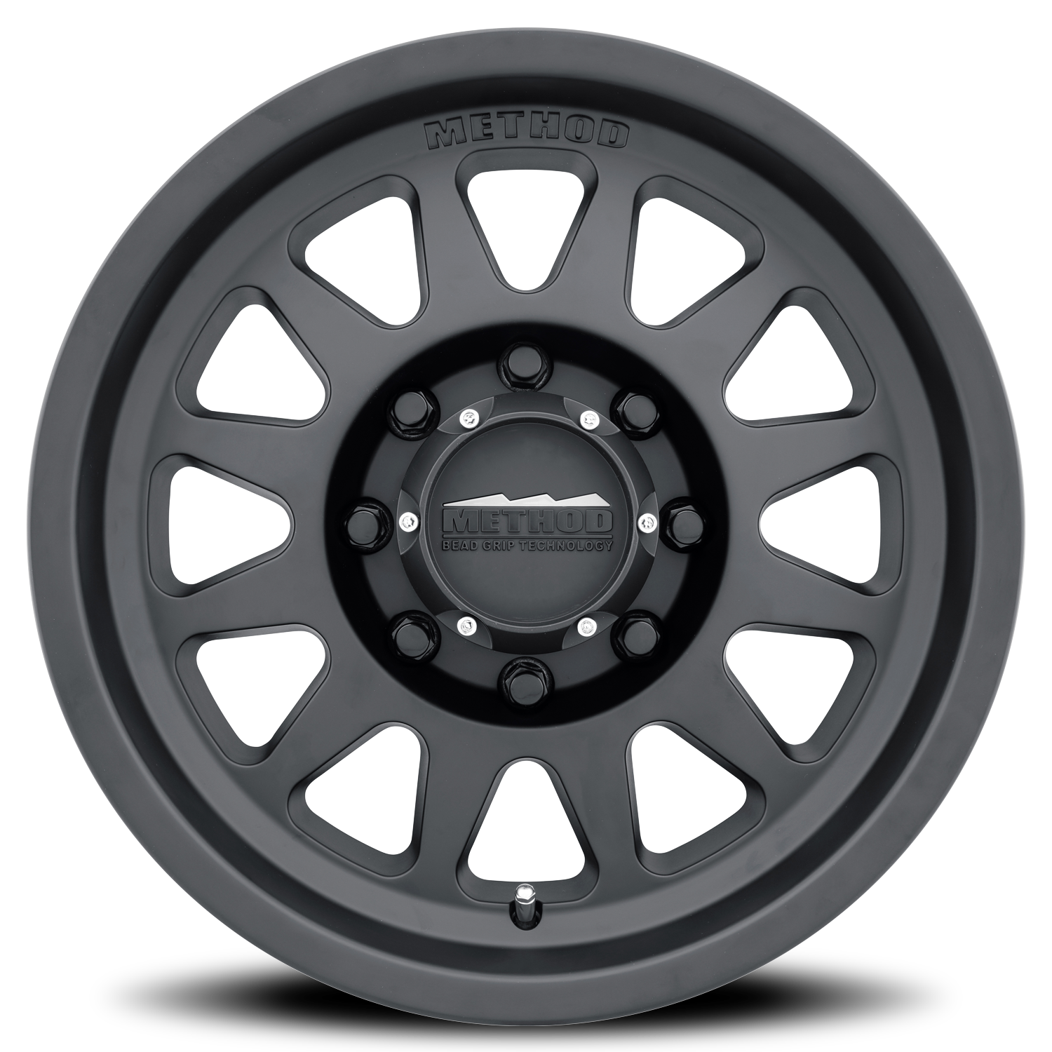 Aluminum Wheels 17x9 Bead Grip MR704 Matte Black MB Method