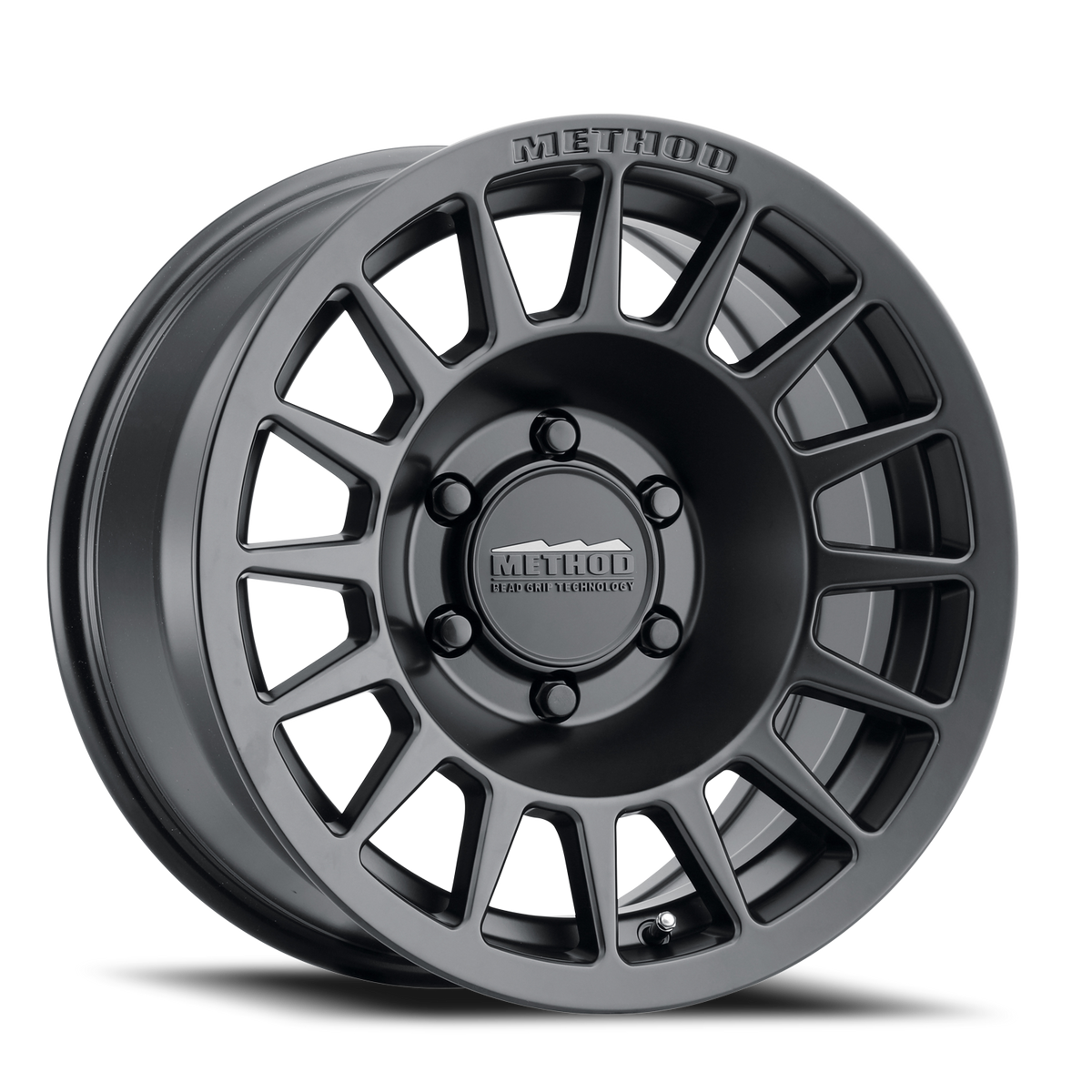 Aluminum Wheels 17x7.5 Bead Grip MR707 Matte Black MB Method